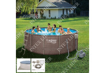 Бассейн каркасный 396х132 см Laguna Vista, Р20-1352-S