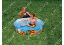 58475 Бассейн жесткий 122x25см Intex Disney Winnie the Pooh