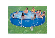 Бассейн Intex круглый, 366x76 см, насос-фильтр (28212)