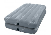 Односпальная надувная кровать INTEX AIRBED 2-в-1 (Twin), 99x191х46 см 67743