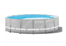 28322 Каркасный бассейн круглый  Intex, 488х122см, фильтр-насос картр 5678 л/ч (56266, 56451)