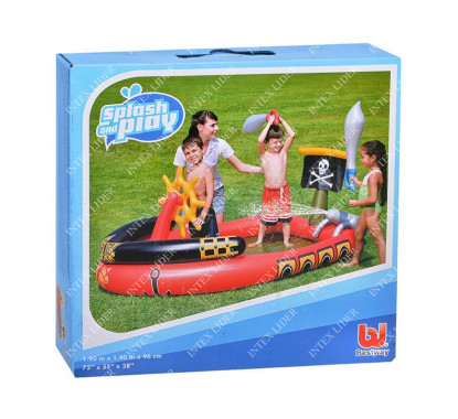 53041 Игровой бассейн Bestway Пираты  191х140х97 см